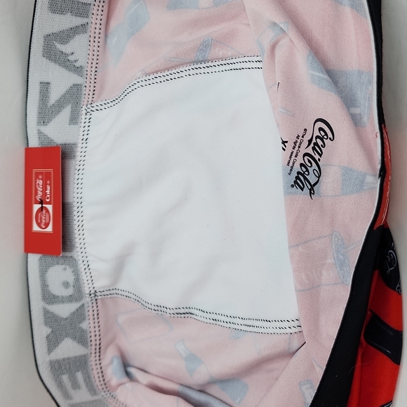 CRAZY BOXER, COCA COLA BOXER BRIEFS, COKE PICTURES BOTTLES, CUPS & GLASS - Picture 6 of 7